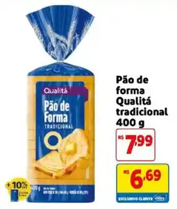 Mercado Extra Pão de forma Qualitatá tradicional oferta