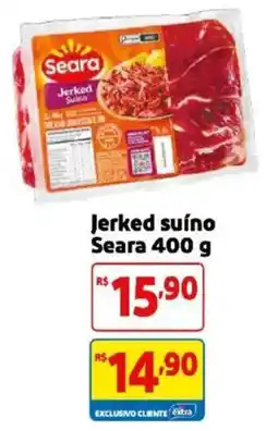 Mercado Extra Jerkey suíno oferta