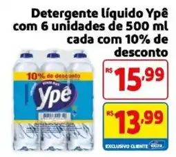 Mercado Extra Detergente líquido ypê oferta