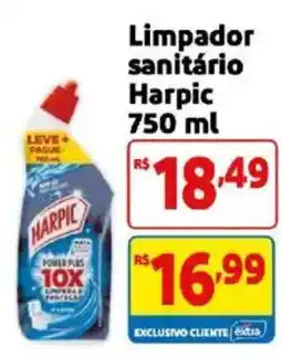 Mercado Extra Limpador sanitário harpic oferta