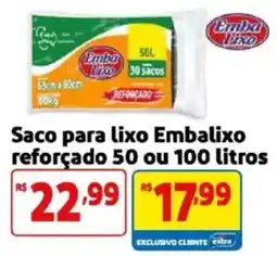 Mercado Extra Saco para lixo Embalixo oferta