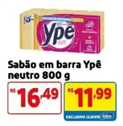 Mercado Extra Sabão em barra ypê neutro oferta