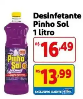 Mercado Extra Desinfetante Pinho Sol oferta