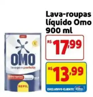 Mercado Extra Lava-roupas líquido Omo oferta