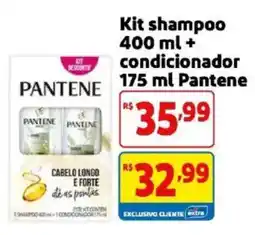 Mercado Extra Kit shampoo pantene oferta