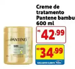 Mercado Extra Creme de tratamento pantene bambu oferta