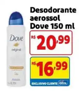 Mercado Extra Desodorante aerossol dove original oferta