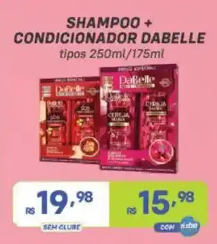Shampoo + condicionador dabelle
