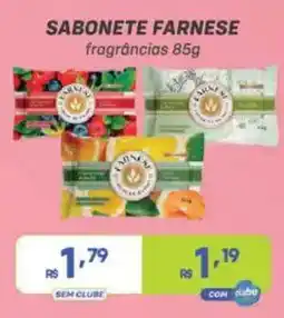 Prezunic Sabonete farnese fragrâncias oferta