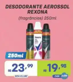 Prezunic desodorante aerossol rexona (fragrâncias) oferta
