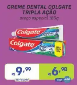 Prezunic Creme dental colgate tripla ação oferta