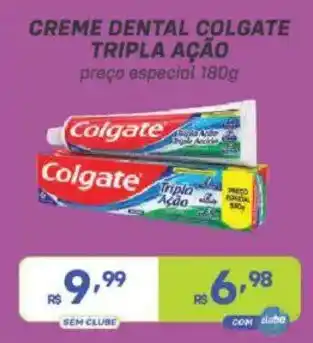 Creme dental colgate tripla ação