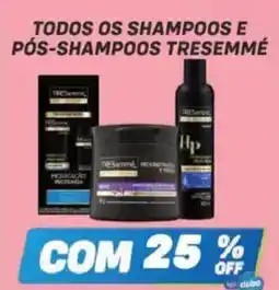 Prezunic todos os shampoos e pós-shampoos tresemmé oferta