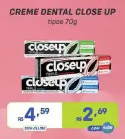 Prezunic creme dental close up tipos oferta