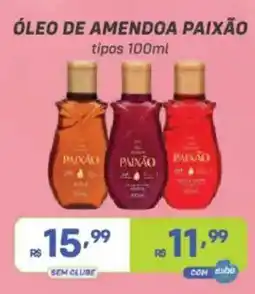 Prezunic Óleo de amendoa paixão oferta