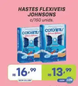 Prezunic hastes flexiveis johnsons oferta