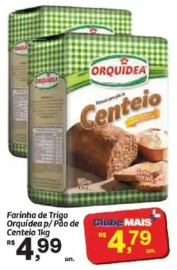Fort Atacadista Farinha de Trigo Orquídea p/ Pão de Centeio oferta