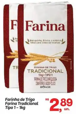 Fort Atacadista Farinha de Trigo Farina Tradicional oferta