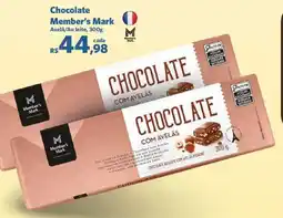 Sam's Club Chocolate member's mark avelã/ao leite oferta