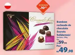 Sam's Club Bom bom de chocolate solidarnosć sortidos oferta