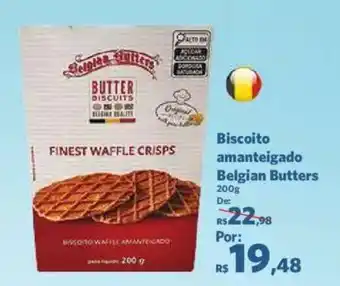 Biscoito amanteigado belgian butters
