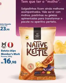 Sam's Club Batata chips Member's Mark Peruana oferta