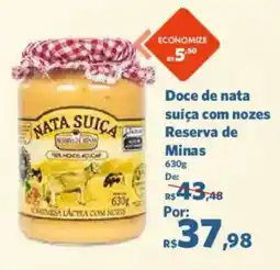 Sam's Club Doce de nata suíça com nozes oferta