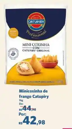 Sam's Club Minicoxinha de frango Catupiry oferta