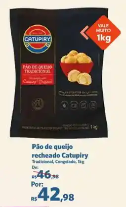 Sam's Club Pão de queijo recheado catupiry tradicional oferta