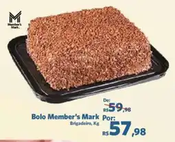 Sam's Club Bolo Member's Mark Brigadeiro Kg oferta