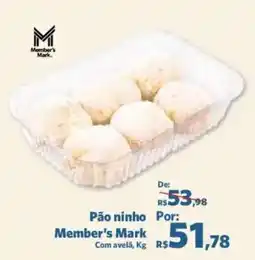 Sam's Club Pão ninho member's mark com avelã oferta