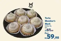 Sam's Club Torta Member's Mark Limão oferta