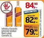 Tenda Atacado Johnnie walker - whisky escocês red label oferta