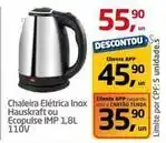 Tenda Atacado Hauskraft - chaleira eléctrica inox ou ecopulse imp oferta