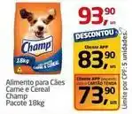 Tenda Atacado Champ - alimento para cães carne e cereal oferta