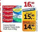 Tenda Atacado Colgate - creme dental tripla ação oferta