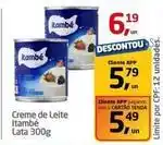 Tenda Atacado Itambé - creme de leite oferta