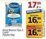 Tenda Atacado Camil - arroz branco tipo 1 oferta