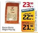 Tenda Atacado Alegra - bacon manta oferta