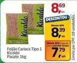 Tenda Atacado Kicaldo - feijão carioca tipo 1 oferta