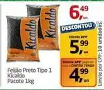 Tenda Atacado Kicaldo - feijão preto tipo 1 oferta