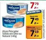 Tenda Atacado Pescador - atum sólido em oleo ou natural oferta