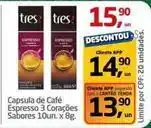 Tenda Atacado Sabores - capsula de cafe espresso 3 corações oferta