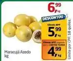 Tenda Atacado Maracujá azedo oferta