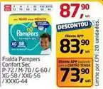 Tenda Atacado Pampers - fralda confort sec oferta