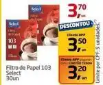 Tenda Atacado Select - filtro de papel 103 oferta