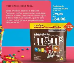 Sam's Club M&m's - confeitos de chocolate oferta