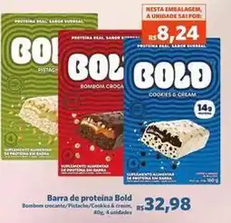 Sam's Club Real - barra de proteína bold oferta