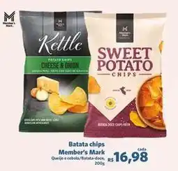 Sam's Club Sweet - batata chips oferta