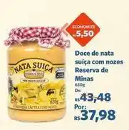 Sam's Club Nata - doce de suica com nozes reserva de minas oferta